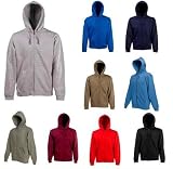 Fruit of the Loom - Kapuzen Sweat-Jacke 'Hooded Zip'