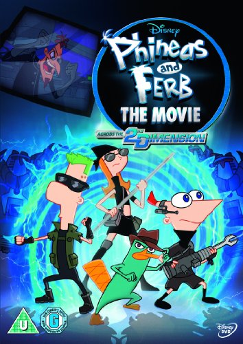 Phineas & Ferb: Across the 2nd Dimension [DVD]