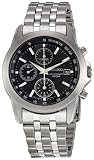 Seiko Stainless Steel Blue Dial Chronograph Mens Watch SNDC07