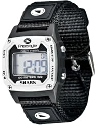 Freestyle Unisex 779024 Shark Classic Silver Nylon Strap Watch