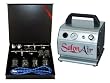 .3,.5,&.8mm 2 Master S62 Airbrush Set with Salon-Air TC-60 Compressor .3,.5,&.8mm 2 Master S62 Airbrush Set with Salon-Air TC-60 Compressor