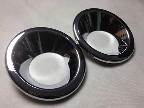 Yida Chrome Front Fog Lights Lamp Cover Trim for Land Rover Discovery 3 Lr3 Lr4 2005-2011