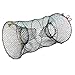 uxcell Crab Crawfish Lobster Shrimp Collapsible Cast Nylon Net 25cm x 45cm