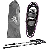Sporting Goods : Yukon Charlies Women's 8x25 Snowshoe Kit