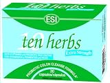 ESI Ten Herbs Extra Strength, 30 Capsules (Pack of 2)