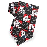 Dalmatian Blocks Boys Tie by Wild Ties - Black Polyester