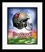 Tampa Bay Buccaneers NFL Team Logo and Football Helmet Collage Framed 8 x 10 Photograph