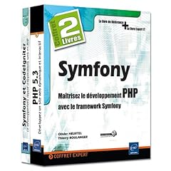 Symfony - coffret de 2 livres : maitrisez le d�veloppement php avec le framework symfony