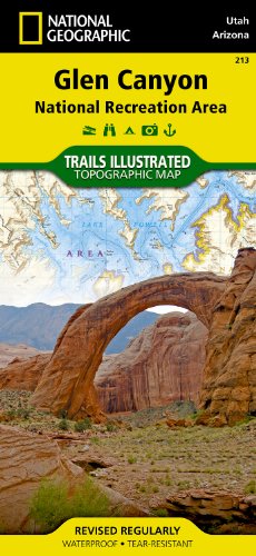 Glen Canyon National Recreation Area: Utah / Arizona, USA (Trails Illustrated Map # 213)