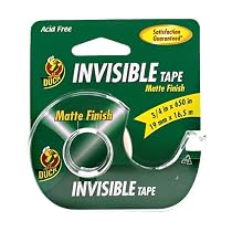 Henkel IT20953 Duck 3/4-by-650-Inch Invisible Tape Matte