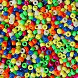 Neon Rave Glow Pony Beads 9x6mm 500pc