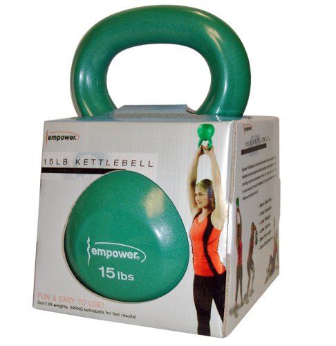 Empower 15-Pound KettleBell with DVD Empower 15-Pound KettleBell with DVD
