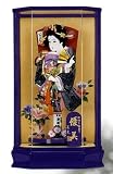 羽子板 ケース飾り 優美 13号 (高さ51～55cm)