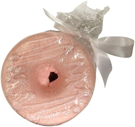 Bath Bomb Donut -Life Size (Large 8oz) from Melted Addiction (Rock Star Bombshell)