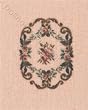 Miniature Pink Bench Needlework Kit by Lindee's Little Linens