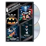 Batman Collection: Four Film Favorites (Batman / Batman Returns / Batman Forever / Batman & Robin) ~ Michael Keaton