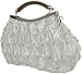 Edle Abendtasche/Clutch-Brauttasche in Weiss