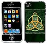 Celtic Knot Trinity Triquetra Handmade iPhone 4 4S Full Hard Plastic Case