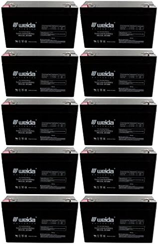 6V 12Ah SLA Battery Rechargeable SLA replace UB6120, D5736, PS6100 FAST USA SHIP