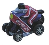 Motorrad rot/blau SIMM 50371