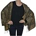 Womens Pashmina brown light rectangle shawl / scarf. - 70x26.5