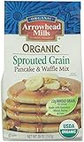 Arrowhead Mills Organic Sprouted Grain Pancake & Waffle Mix, 26 Ounce