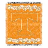 Tennessee Volunteers Triple Woven Jacquard NCAA Throw (044 Series) by Northwest (36x48)