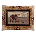 Elephant Banana Fiber Batik Wall Art