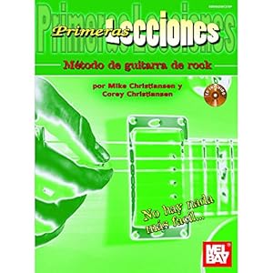 First Lessons Rock Guitar, Spanish Edition Book/CD Set