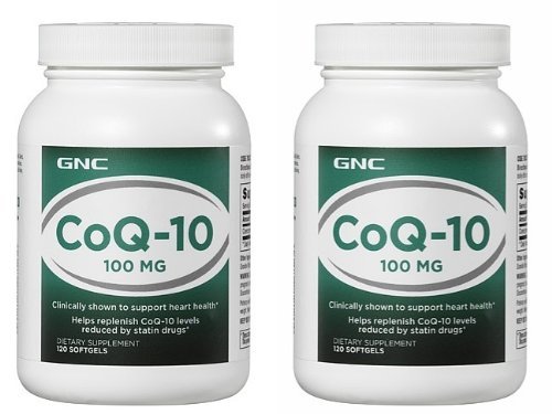 GNC Preventive Nutrition Coq-10 100mg 2 Packs each of 120 Capsules