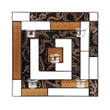 Elements Brown Paisley 5 Votive Sconce
