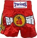 Twins Martial Arts Red Lumpinee Muay Thai Boxing Shorts