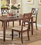 Set Of 2 Diamond Back Dining Chairs