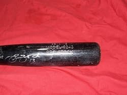 Eric Munson Autographed Louisville Slugger Baseball Bat, Oakland Athletics, Detroit Tigers, Houston Astros, Proof Photo of Eric Munson Signing for Us.