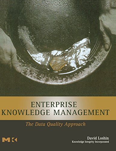 enterprise knowledge management the data quality approach the morgan kaufmann series in data management systems