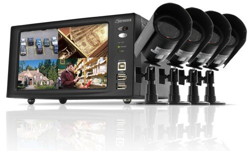 Defender DFDVR2 Ultra Compact Internet Accessible DVR Security System - Digital Video Recorder