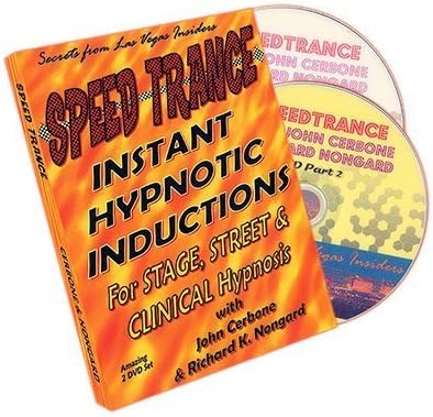 Speed Trance: Instant Hypnotic Inductions (2 DVD Set) by John Cerbone and Richard Nongard - DVD by Peachtree Professional Education