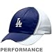 L.A. Dodgers Hats : Nike L.A. Dodgers Ladies White-Royal Blue MLB NikeFIT Adjustable Performance Hat