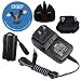HQRP Kit Compact Wall AC Adapter and DC Coupler compatible with Fuji Fujifilm Finepix S2800HD, S2900, S2950, S2990, S3200 Digital Camera + HQRP Coaster