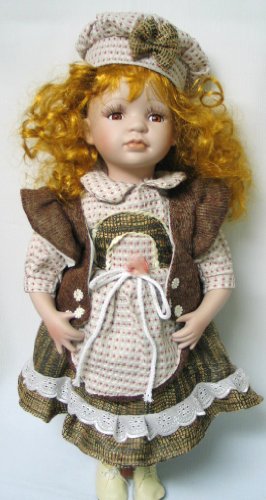 K&uuml;nstlerpuppe - Porzellanpuppe - Sammlerpuppe ca. 55 cm \"MARIE\" Preisvergleich