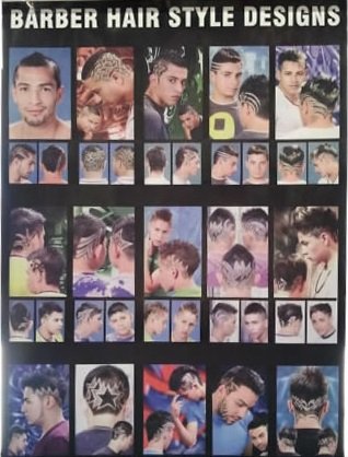 Hair cut Design Poster