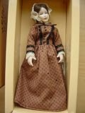 Heidi Ott Lady Doll in a Brown Dress