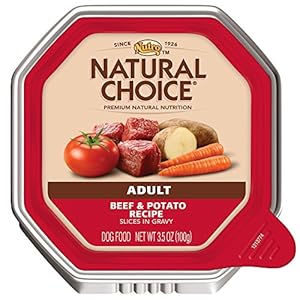 NATURAL CHOICE Adult Beef and Potato Recipe Slices in Gravy Tray - 3.5 oz. (100 g) NATURAL CHOICE Adult Beef and Potato Recipe Slices in Gravy Tray - 3.5 oz. (100 g)