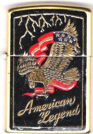 American Legend Lighter ~ Gold Color Lighter