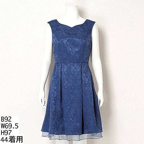 プリフェレンス(PREFERENCE) 【大きいサイズ】ジャガードドレス