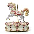 Hearts and Roses Single Horse Carousel