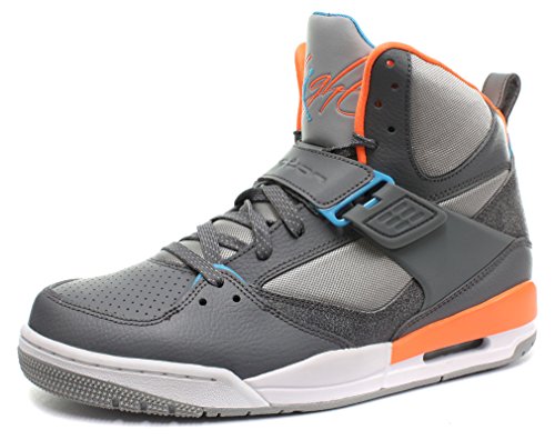 Nike Air Jordan Flight 45 High Grey Mens Basketball Shoes, Size 9.5