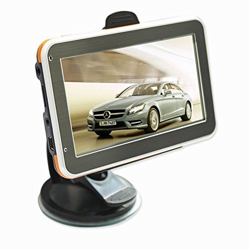 YANX 5   Inch Car GPS Portable Truck Navigation Navigator Sat Nav SAT 800mhz Latest 3d Maps(us+ca+mx)