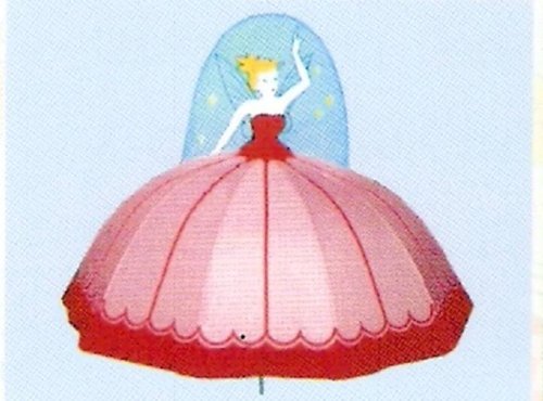 Childrens Toyshop  Toys : Princess Umbrella for children - blue background