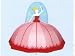 Toys : Princess Umbrella for children - blue background